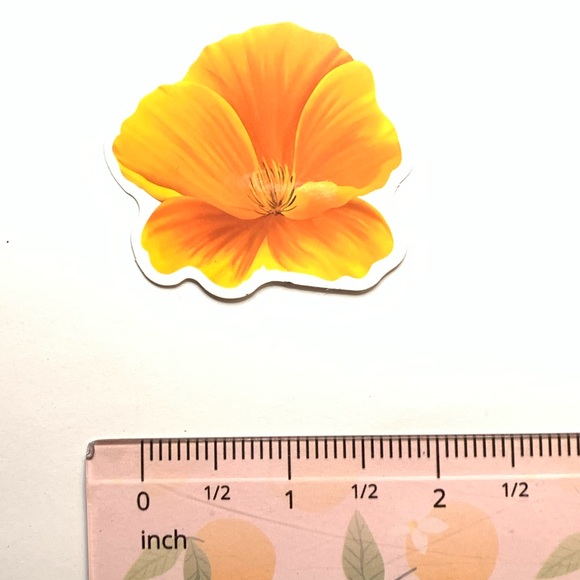 Flower Vinyl Sticker - Picture 2 of 2